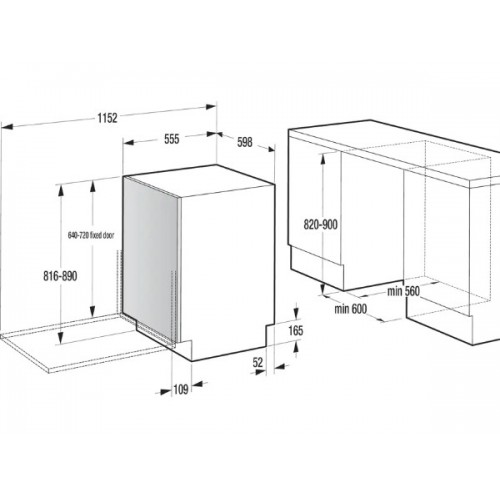 Посудомоечная машина Gorenje GV673B65 - Эффективное решение для вашей кухни