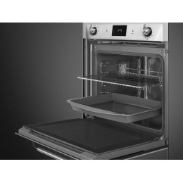 Духовой шкаф SMEG SOP6900TX, 60 см, нержавеющая сталь, 68 л, 9 функций, A, 3000 Вт, SKU 29640