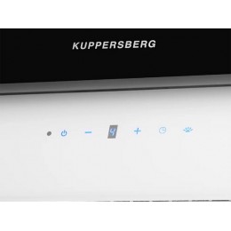 Вытяжка Kuppersberg MINT 90, SKU 24242, 1300 м3/ч, черный, сенсорное управление