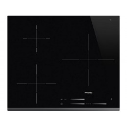 Варочная панель SMEG SI7633B1 индукционная 60 см, черная, 3 зоны, 28142
