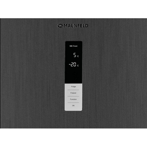 Холодильник MAUNFELD MFF185NFX10 Inverter — Энергоэффективный и стильный холодильник с современными технологиями