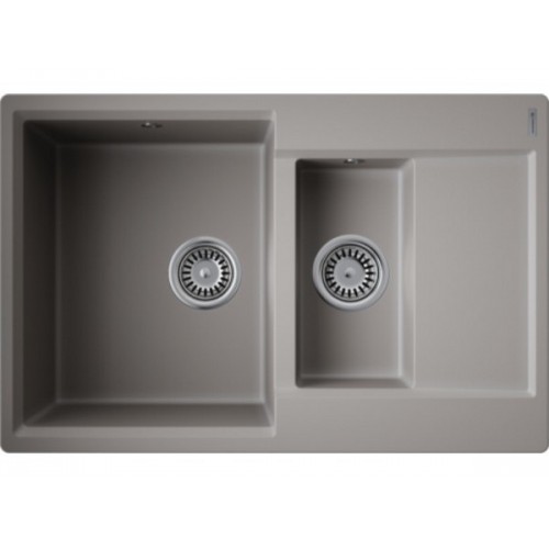 Мойка Omoikiri Daisen 78-2T-GR из Tetogranit в цвете Leningrad Grey – идеальное решение для вашей кухни