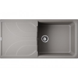 Мойка Omoikiri Yasugata 100-GR 34945, Tetogranit, 1000x500 мм, врезная, с крылом