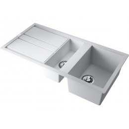 Мойка Omoikiri Kitagawa 100-2-WH 34346 Artceramic 1000x510 мм с крылом