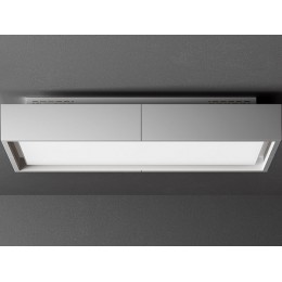 Вытяжка Falmec VEGA 115 WHITE, SKU 13347, 960 м³/ч, 4 скорости, рециркуляция, белая сталь, стекло