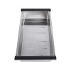 Мойка Paulmark Lumi-multi sink 74 uni LU-MULTI 74-GRM, серый металлик