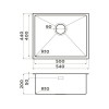 Мойка Omoikiri Taki 54-U/IF Microdecor-IN из нержавеющей стали - идеальное решение для вашей кухни