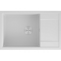 Мойка Paulmark Flugen 60 PM317850-WH, гранит, 780x500 мм, SKU 23751