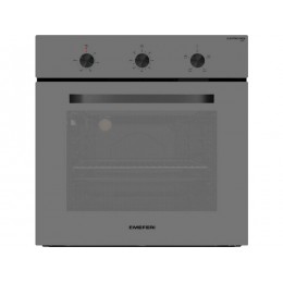 Духовой шкаф MEFERI MEO604GR LIGHT 60 см, серый, 60 л, 4 режима, гриль, А, 2350 Вт, SKU 34451.