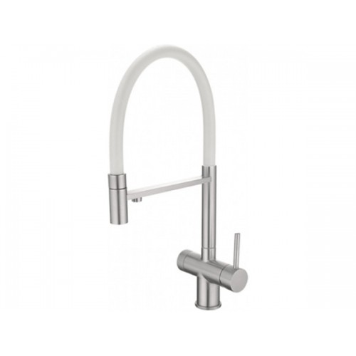 Смеситель Emar ЕС - 7024WHT Satin