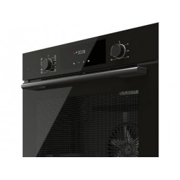 Духовой шкаф Kuppersberg HF 609 B, электрический 60 см, 80 л, черный, A, 10 режимов, таймер, съемная дверца, 3,3 кВт, 255°C, SKU 25854.