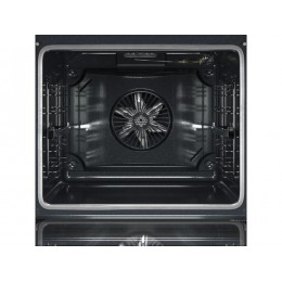 Духовой шкаф Kuppersberg HF 609 B, электрический 60 см, 80 л, черный, A, 10 режимов, таймер, съемная дверца, 3,3 кВт, 255°C, SKU 25854.