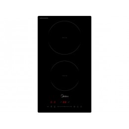 Варочная панель Midea MIH32707 индукционная 29 см, черная, 2 зоны, 3.5 кВт, SKU 25954