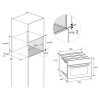 Духовой шкаф MEFERI MEO607BK MICROWAVE компактный с СВЧ - идеальное решение для вашей кухни
