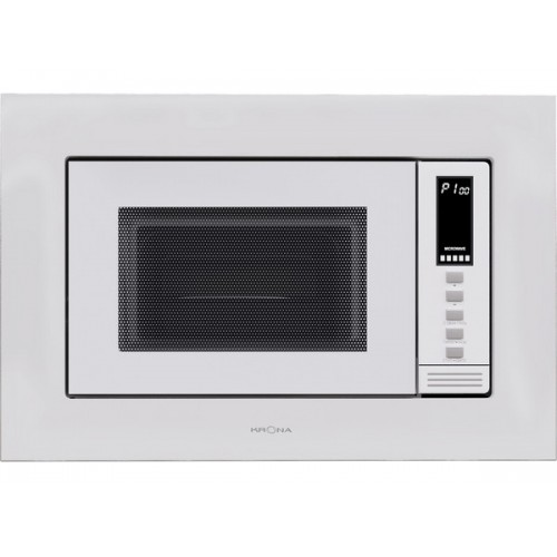 СВЧ-печь KRONA LAUNE 60 WH DOTS K - Встраиваемая микроволновая печь для кухни