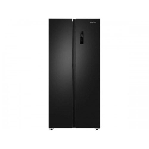 Холодильник MEFERI MFR83BLACK IX - Side by Side, Total No Frost, Комфортный и Стильный