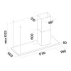 Вытяжка Falmec LUMEN ISOLA NRS 175 DX - Эффективное решение для кухни с современным дизайном