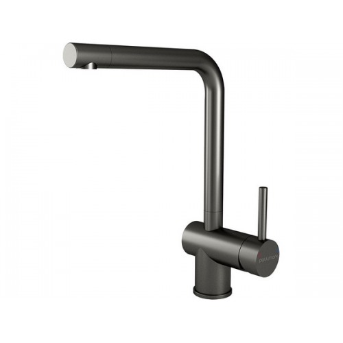 Смеситель Paulmark Spring SP212067-GM из вороненой стали - стиль и надежность для вашей кухни