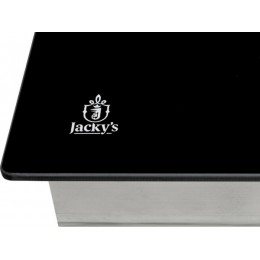 Варочная панель Jacky’s JH MB33 29 см, 2 конфорки, черная, стеклокерамика, SKU 32961