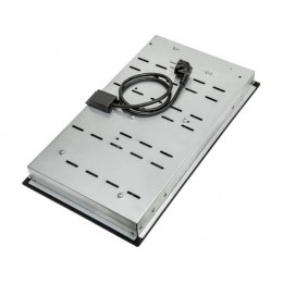 Варочная панель Jacky’s JH MB33 29 см, 2 конфорки, черная, стеклокерамика, SKU 32961