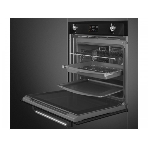 Духовой шкаф SMEG SOP6902S2PN с паром - идеальное решение для профессиональной кулинарии