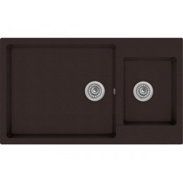 Мойка Longran Enigma ENG860.500 28762, гранит, 2 чаши, 860х500 мм