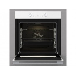 Духовой шкаф Gorenje BOS6737E06PWG, 60 см, белый, 77 л, 300 °C, A, сенсорный программатор, AquaClean, пиролитическая эмаль, DC+