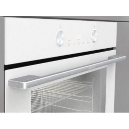Духовой шкаф Gorenje BOS6737E06PWG, 60 см, белый, 77 л, 300 °C, A, сенсорный программатор, AquaClean, пиролитическая эмаль, DC+