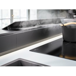 Вытяжка Falmec MONOLITH 90 VETRO NERO, черный, 800 м3/ч, 3 скорости, SKU 26166