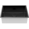 Мойка Paulmark Next 58 uni PM215844-MBN - Матовый черный цвет, стильный дизайн для вашей кухни