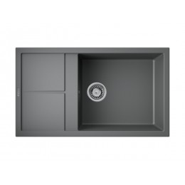 Мойка 35069 Tetogranit 860х500 мм врезная с крылом