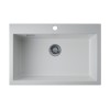 Мойка Omoikiri Omishima 76-WH Matt Natceramic/белый матовый (4997551)
