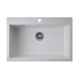 Мойка Omoikiri Omishima 76-WH Matt Natceramic/белый матовый (4997551)