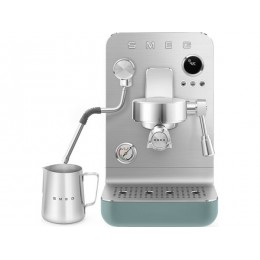 Кофемашина рожковая SMEG EMC02EGMEU 28173, 1700 Вт, изумрудно-зеленая, нерж. сталь