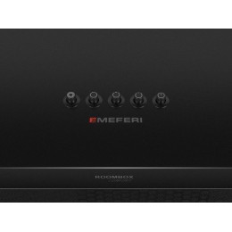 Вытяжка MEFERI ROOMBOX40BK 29376, черная, 1100 м3/ч, 3 скорости, LED