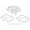 Мойка Paulmark Next 58/2S uni PM225844-BS из брашированной стали – идеальное решение для вашей кухни