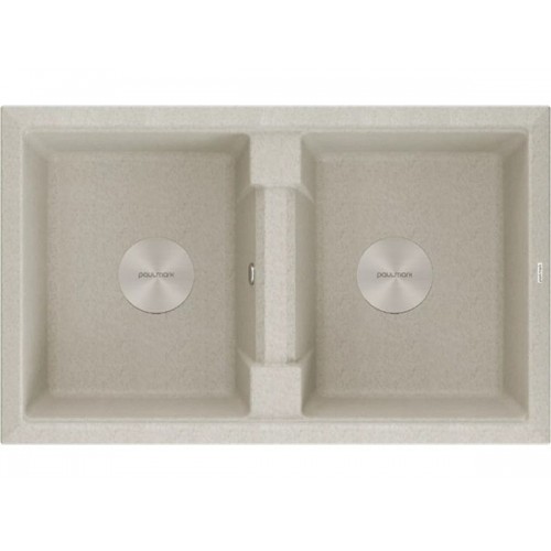 Мойка Paulmark Tandem 80/2 PM238150-BE, бежевый – стильное и функциональное решение для вашей кухни