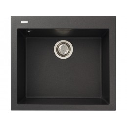 Мойка Longran Cube CUG560.500 12283 - Гранит, 60 см, 560x500 мм, Перелив.