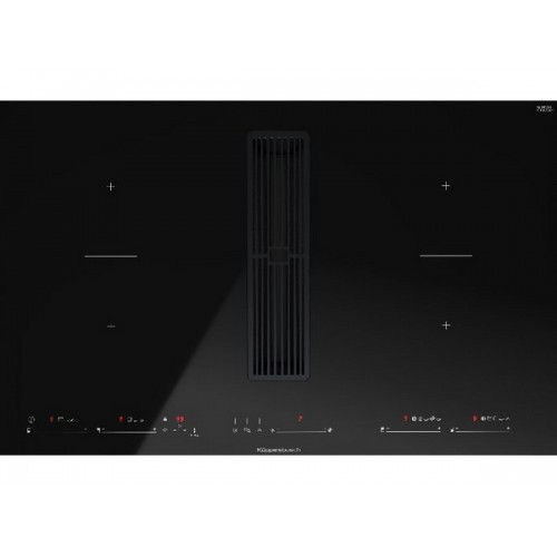 Варочная панель Kuppersbusch KMI 8590.0 SR Black Velvet - индукционная с вытяжкой для кухни