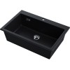 Мойка Omoikiri Omishima 76-BL Matt Natceramic/черный матовый (4997484)