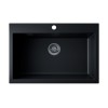 Мойка Omoikiri Omishima 76-BL Matt Natceramic/черный матовый (4997484)