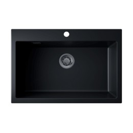 Мойка Omoikiri Omishima 76-BL Matt Natceramic/черный матовый (4997484)