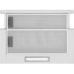 Вытяжка MAUNFELD Clyde 60, телескопическая, 520 м³/ч, белое стекло, SKU 35884