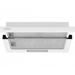 Вытяжка MAUNFELD Clyde 60, телескопическая, 520 м³/ч, белое стекло, SKU 35884