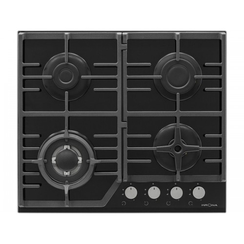 Варочная панель KRONA CORNIOLA 60 BL газовая - Эффективность и стиль для вашей кухни