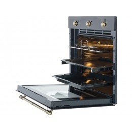 Духовой шкаф GRAUDE 3286, черный, 60 см, 73 л, класс A, 250°C