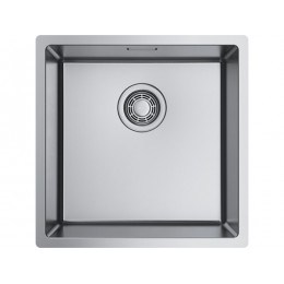 Мойка Omoikiri Tadzava 44-U/I 34986 нержавеющая сталь 440x440x200 мм, 1 мм, шумоподавляющая, для тумбы от 45 см