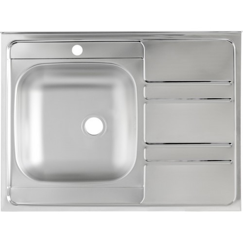 Мойка Ukinox Иннова IND800.600 -6C 0L: Элегантность и Функциональность для Вашей Кухни