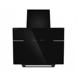 Вытяжка MEFERI AIRBOX60BK ULTRA 60 см, черный, стекло, 1100 м³/ч, сенсорное управление, 48 дБ, SKU 29386