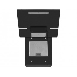 Вытяжка MEFERI AIRBOX60BK ULTRA 60 см, черный, стекло, 1100 м³/ч, сенсорное управление, 48 дБ, SKU 29386